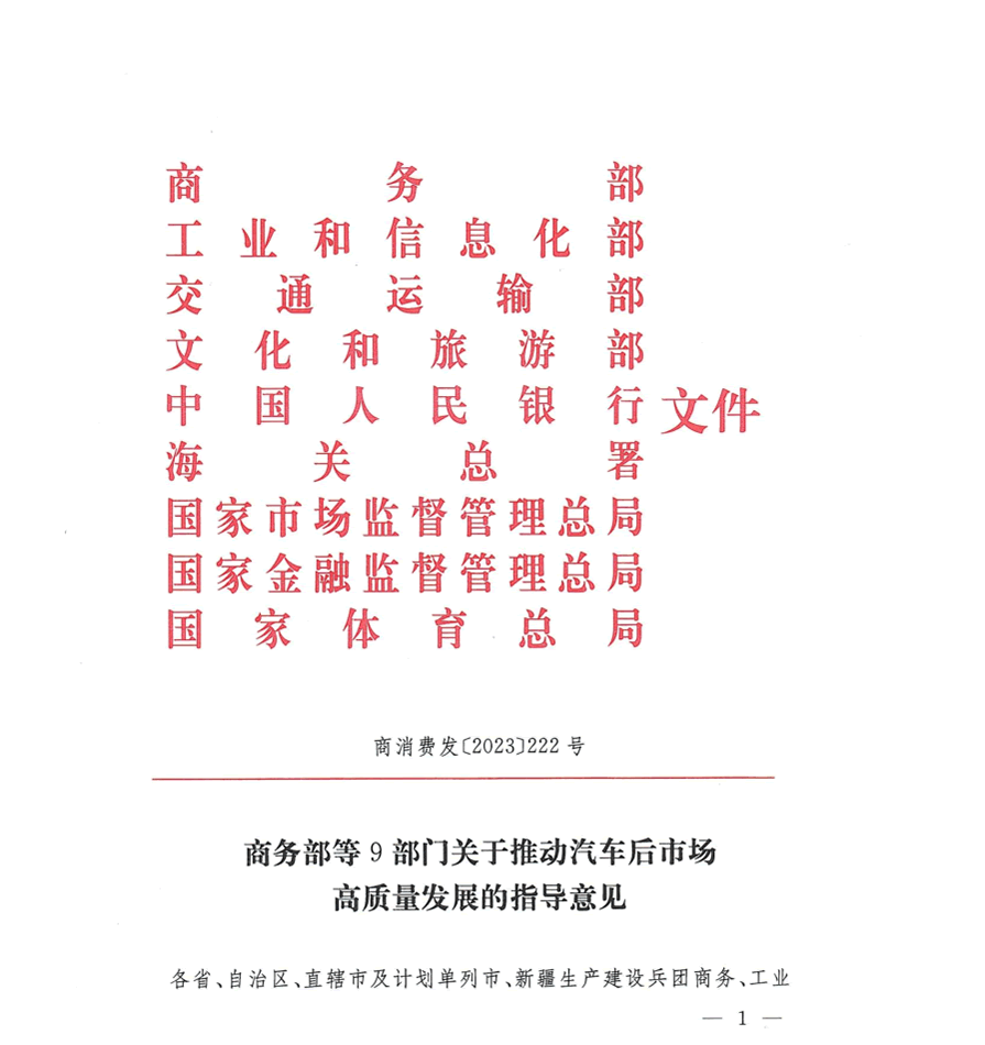 九部委文件第一页